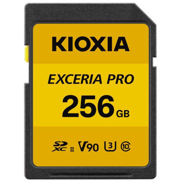 KIOXIA �L�I�N�V�A�@SDXC�J�[�h UHS-II EXCERIA PRO �@KSDXU-A256G