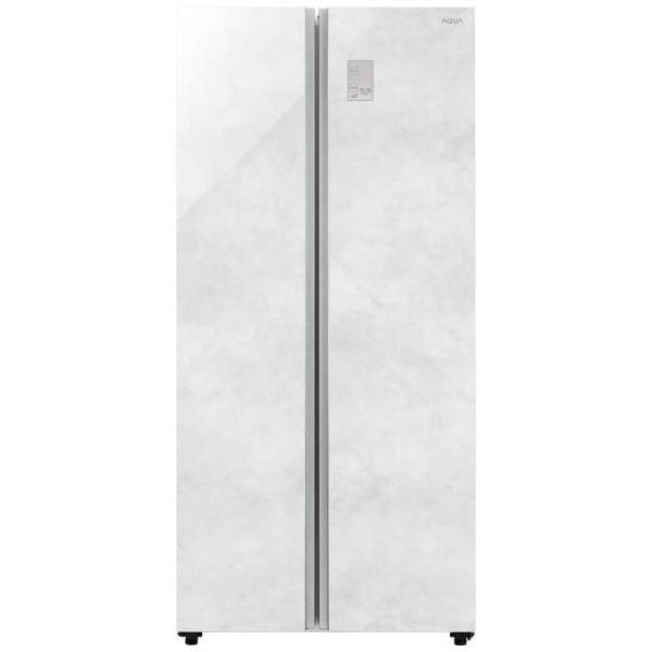アクア AQUA 冷蔵庫 2ドア 475L フレンチドア(観音開き) タッチパネル