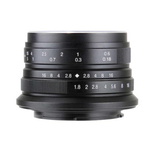���H���@�J���������Y �mFUJIFILM X /�P�œ_�����Y�n �u���b�N�@7artisans 25mm F1.8 25FXB �u���b�N