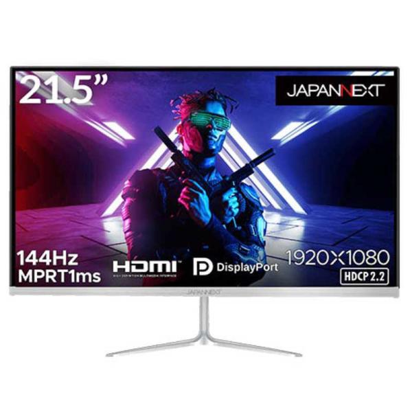 JAPANNEXT　21.5型フルHDパネル搭載144Hz対応ゲーミングモニター HDMI DP　JN-T215FLG144FHD