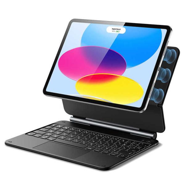 ESR　11インチ iPad(A16)、10.9インチ iPad(第10世代)用 Reboundマグネットキーボードケース Rebound Magnetic Keyboard iPad A16　6B0110701