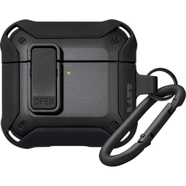 LAUT AIRPODS 4 ZENTRY BLACK ブラック L_AP5_ZE_BK : コジマYahoo!店