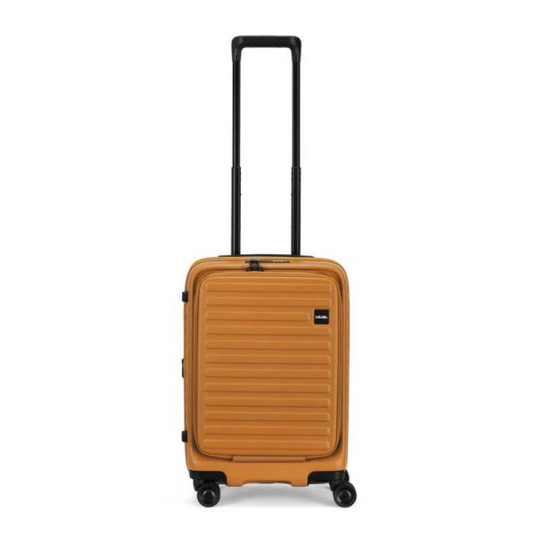 LOJEL　スーツケース Cubo キューボ Small REFRESH 拡張機能付き 宿泊目安：3泊〜4泊 [TSAロック搭載 / 37L] ゴールデンオーカー　CUBO-S-REFRESH-GO
