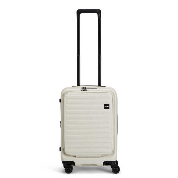 LOJEL　スーツケース Cubo キューボ Small REFRESH 拡張機能付き 宿泊目安：3泊〜4泊 [TSAロック搭載 / 37L] リネン　CUBO-S-REFRESH-LN