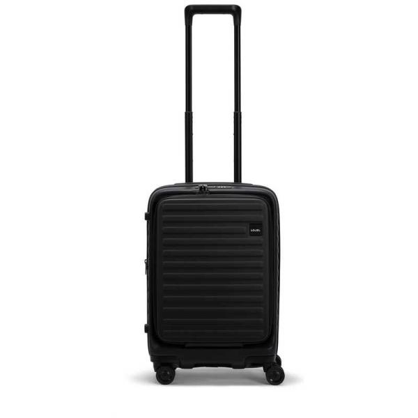 LOJEL　スーツケース Cubo キューボ Small REFRESH 拡張機能付き 宿泊目安：3泊〜4泊 [TSAロック搭載 / 37L] ブラック　CUBO-S-REFRESH-BK