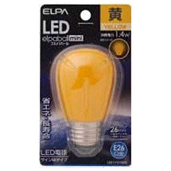 ELPA�@LED�����d�� �T�C�����` LED�G���p�{�[��mini �z���C�g [E26 /���F /1��]�@LDS1Y-G-G903