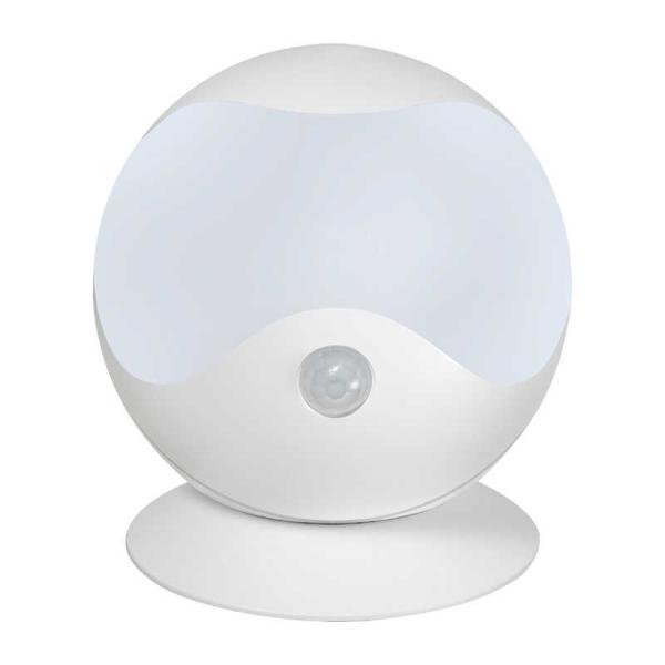 他サイト： ELPA　LEDセンサー付ライト 屋内、屋外兼用タイプ ホワイト　PM-L750Wの商品画像