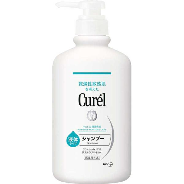 他サイト： 花王　キュレル シャンプー ポンプ 本体 420ml　の商品画像