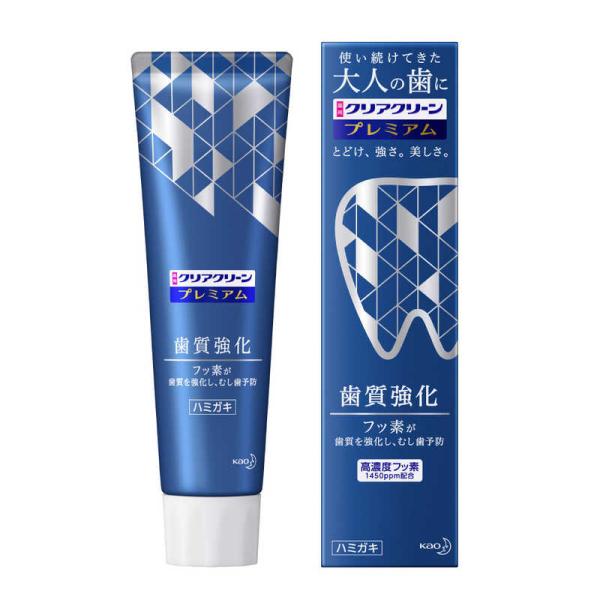 他サイト： 花王　クリアクリーン プレミアム 薬用ハミガキ 歯質強化 100g　の商品画像
