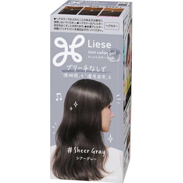 花王 Liese(リーゼ)ティントカラージェル 191mL シアーグレー : コジマ