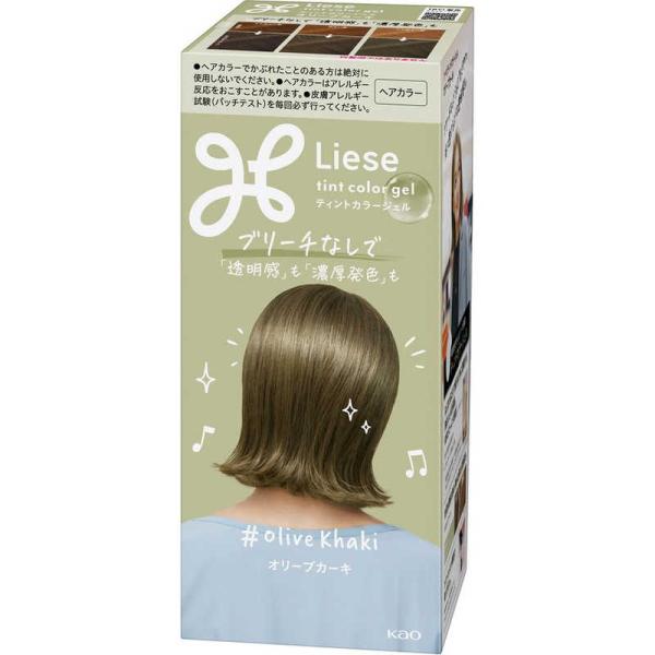 花王 Liese(リーゼ)ティントカラージェル 191mL オリーブカーキ