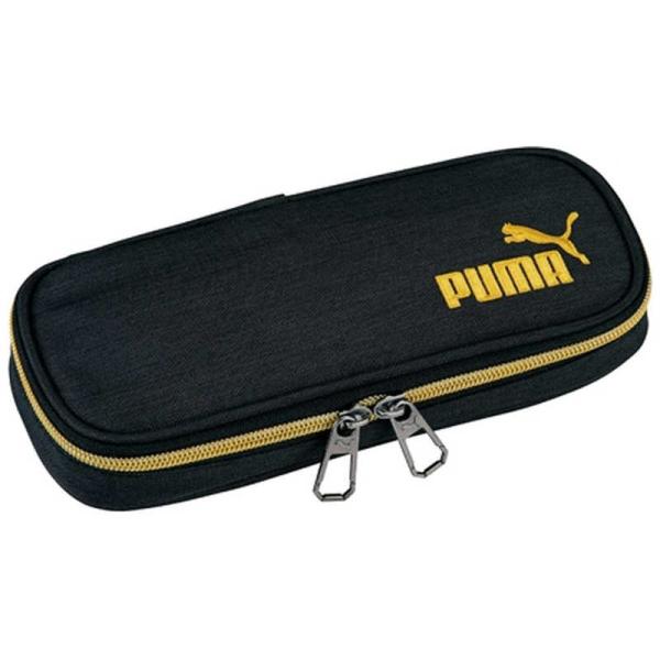 他サイト： クツワ　PUMA プーマ ヘザーボックスペンケース ブラック　PM230BKの商品画像