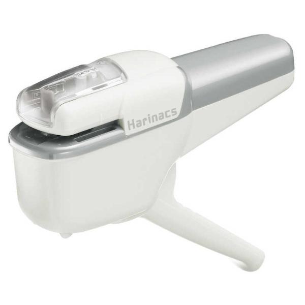 他サイト： コクヨ　針なしステープラー ハリナックス (ハンディ10枚)ペールホワイト SLN-MSH110PW　SLNMSH110PWの商品画像