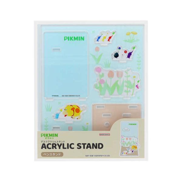 サンスター文具 デスクアクリルスタンド ピクミン ペンスタンド