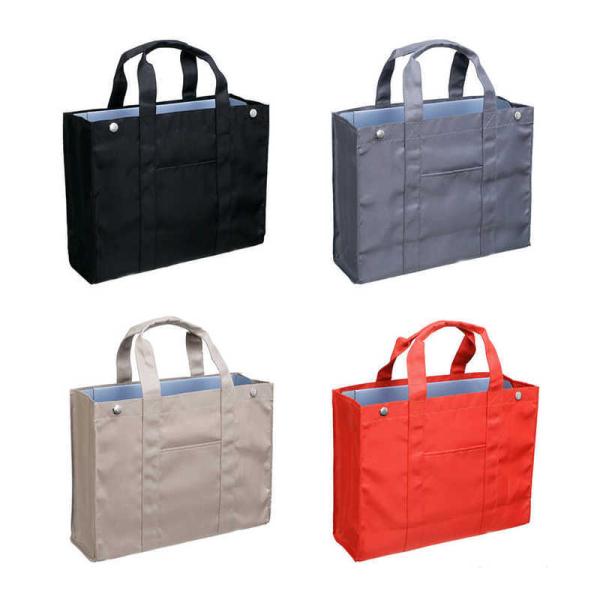 他サイト： サクラクレパス　ノータム オフィストートバッグ ブラック　UNT-A4#49の商品画像