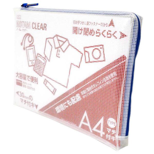 他サイト： サクラクレパス　ノータム・クリアー マチ付 A4 ブルー 　UNCM-A4#36の商品画像
