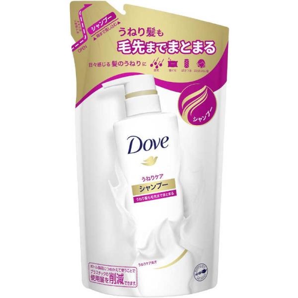 Dove ダヴ うねりケア シャンプー つめかえ用 350g