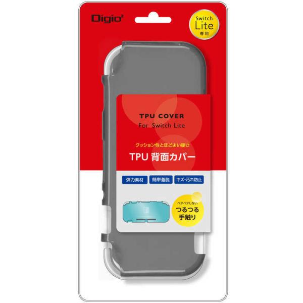 �i�J�o���V�@Switch Lite�p TPU�w�ʃJ�o�[ �O���[ �@SZC-SWL04GY