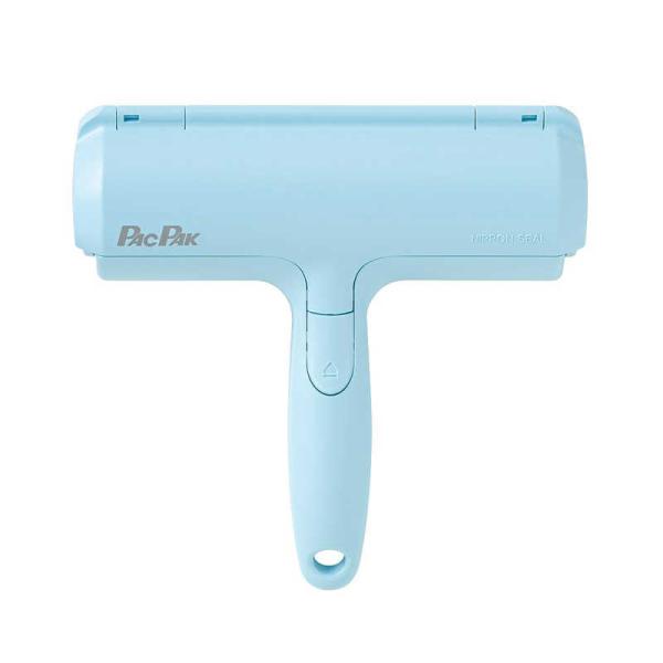 他サイト： 日本シール　布団 クリーナー ぱくぱくローラー 抗菌 防菌 掃除用品 抜け毛 ペット ホコリ 絨毯 マット ラグ スペア不要 簡単 ブルー　N88Fの商品画像
