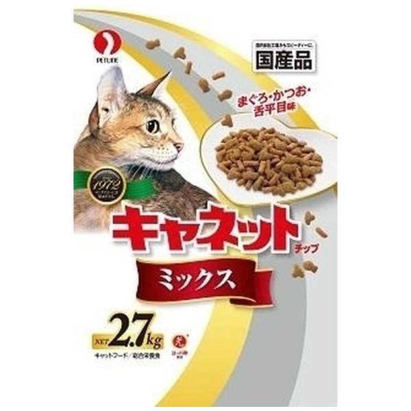 ペットライン　キャネットチップ ミックス 2.7kg　