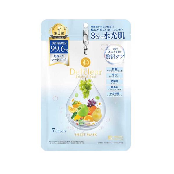 明色化粧品 DETクリア ブライト＆ピール シートマスク7枚入り 140ml
