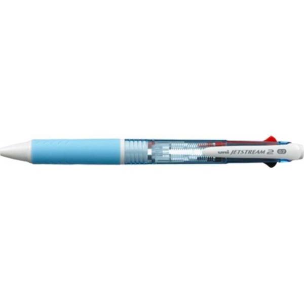 三菱鉛筆 ジェットストリーム 2色ボールペン SXE2-300-07 [水色