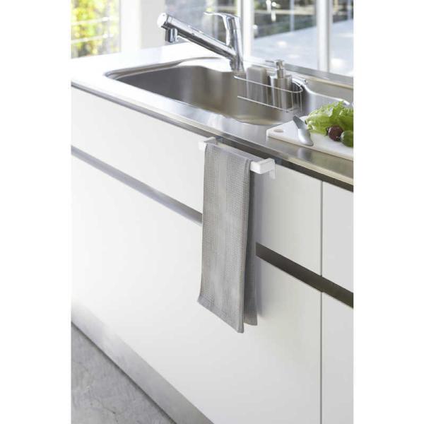 他サイト： 山崎実業　タオルハンガーバー プレート ホワイト ホワイト　の商品画像