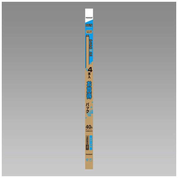 �z�^���N�X�@3�g���`���ǌu�������v �ЂƂ��햾�邢����₩�Ȍ� 40W4�{�Z�b�g [�����F]�@FL40SSEX-D/37-X2-4P