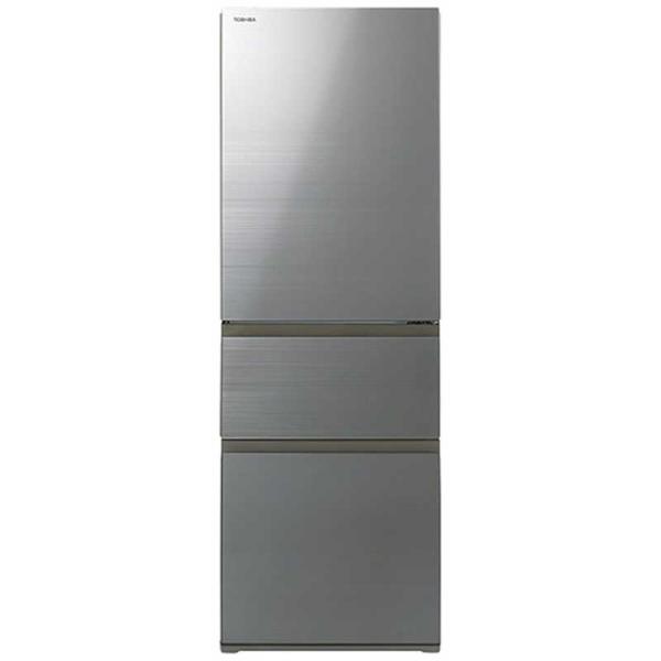 東芝 TOSHIBA 冷蔵庫 3ドア 356L 右開き VEGETA(ベジータ) SV 東芝 TOSHIBA 冷蔵庫 3ドア 356L 右開き VEGETA(ベジータ) SV