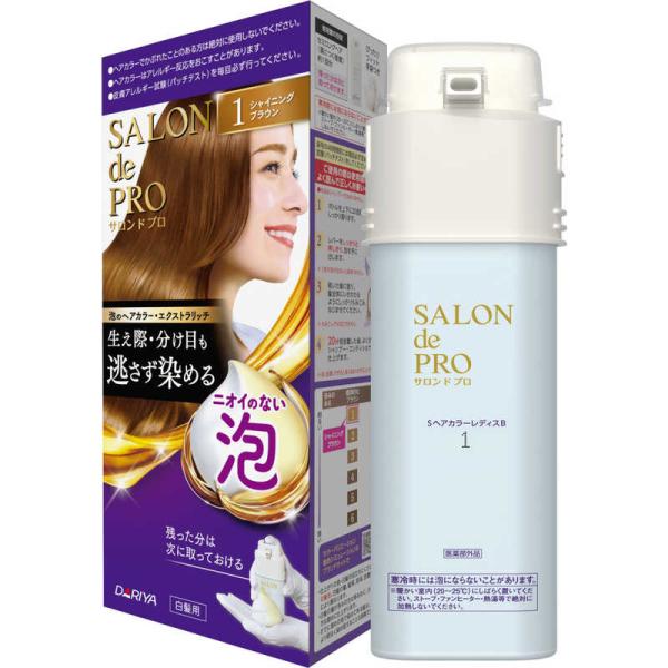 ダリヤ サロンドプロ 泡のヘアカラー・エクストラリッチ(白髪用) 1