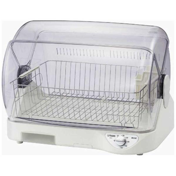 タイガー 食器乾燥器(ホワイト) TIGER サラピッカ 温風式 DHG-T400 返品種別A