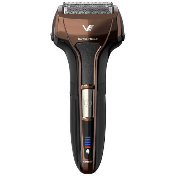 IZUMI　電気シェーバー ソリッドモデル ［5枚刃］ ブラウン　IZF-V553W-T