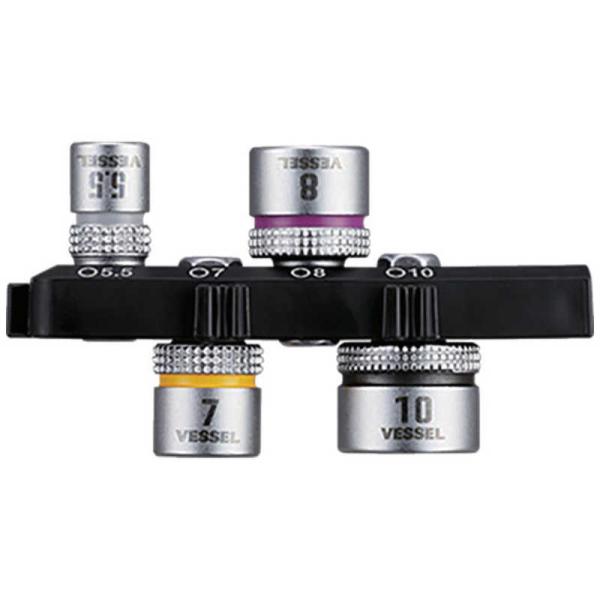 ベッセル　VESSEL TD-BS24 ソケットビット4本組　TDBS24