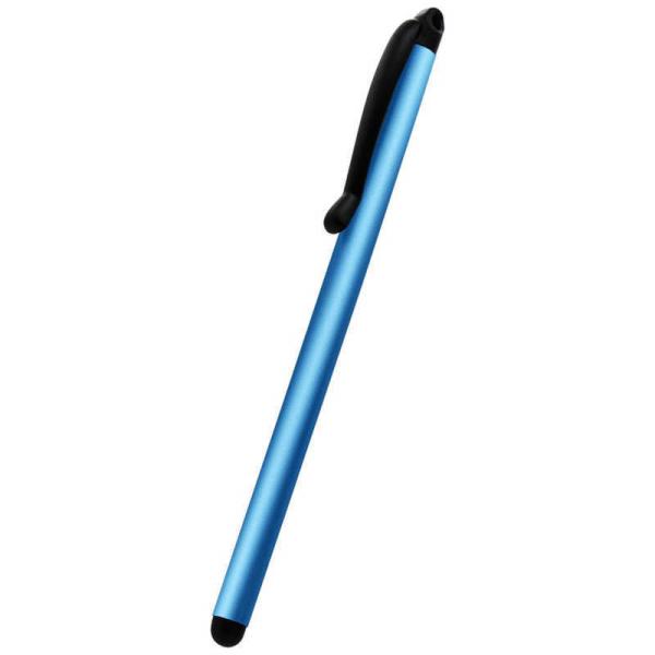 OWLTECH　〔タッチペン:静電式〕 超軽量ストラップホール付きスリムタッチペン　OWL-TPSE06-BL ブルー