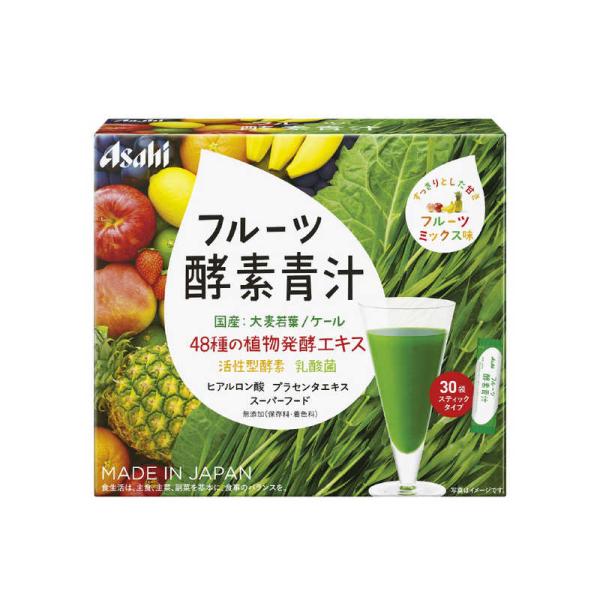 他サイト： アサヒグループ食品　フルーツ酵素青汁30袋　の商品画像