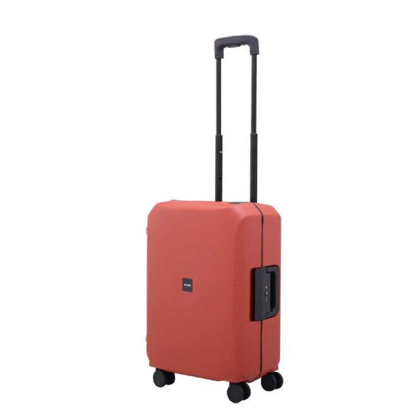 LOJEL　ロジェール スーツケース VOJA S 宿泊目安：2泊〜3泊 [TSAロック搭載 / 37L] レッド　Voja-S-Terracotta