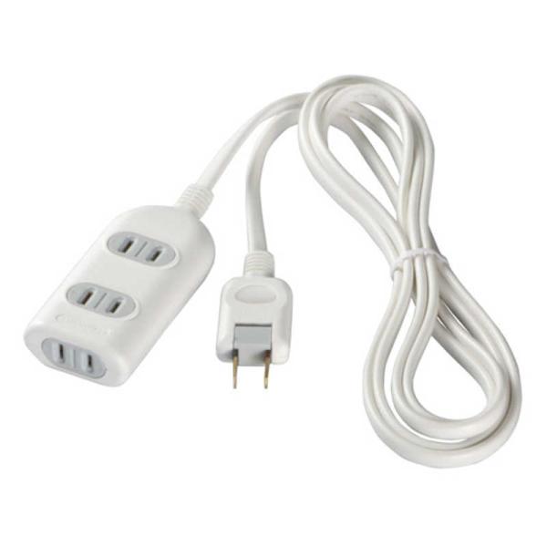 BUFFALO�@2�s�����d���^�b�v 3�� ���T�[�W�h�~ 3m�@BCTAPSG2330WH �z���C�g