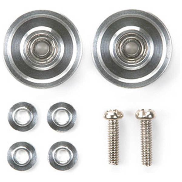 他サイト： タミヤ　TAMIYA　ミニ四駆　No.437 13mmオールアルミベアリングローラーの商品画像