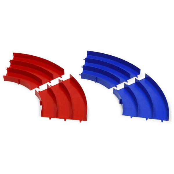 ２個セット　ミニ四駆 ジャパンカップ コース サーキット カーブ　赤青 タミヤ（TAMIYA） ミニ四駆サーキット ジャパンカップ ジュニア