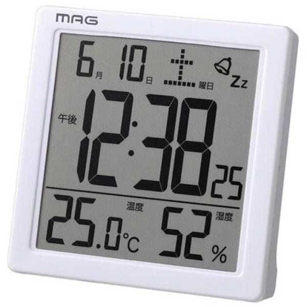 [Release date: December 17, 2018]時計目覚まし時計めざまし時計アラーム置き時計おしゃれ 子供部屋 寝室 卓上 朝 昼 夜T726WHZコジマコジマ電気家電