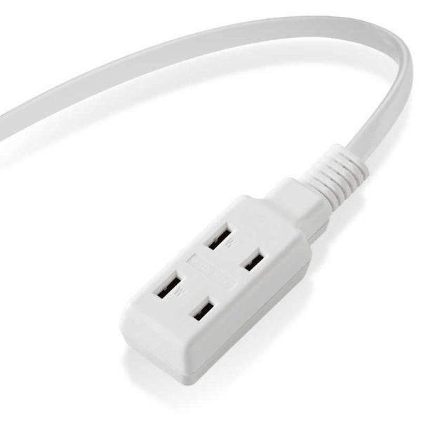 �G���R���@ELECOM�@���o�C���d���^�b�v(2�s�����E3���E0.3m�E�z���C�g)�@T-M303WH