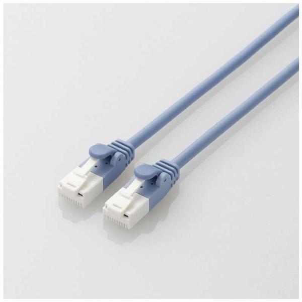 �G���R���@ELECOM�@[LAN�P�[�u��]�J�e�S���[6A���� �c���܂�h�~���炩LAN�P�[�u�� 5.0m �u���[�@LD-GPAYT/BU50