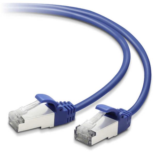 CAT7 LAN�P�[�u�� �X����(5m�E�u���[)