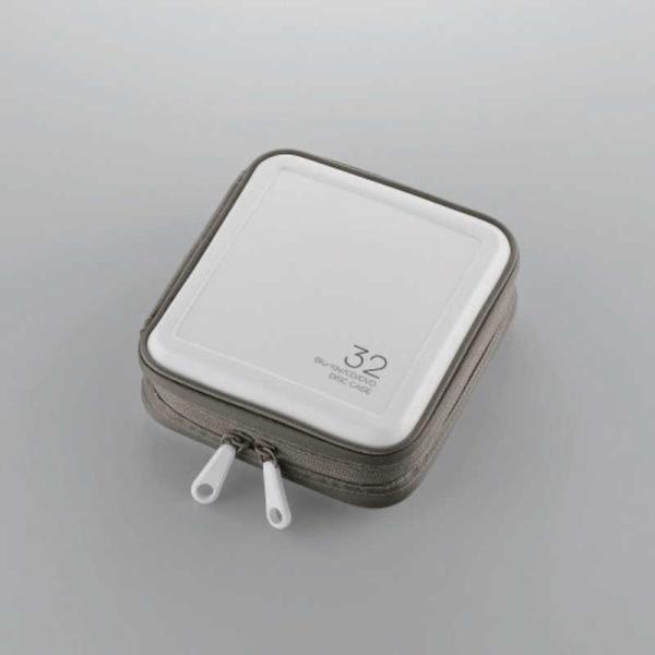 GR@ELECOM@32[ Blu-rayECDEDVDΉt@Xi[P[X(zCg)@CCD-HB32WH