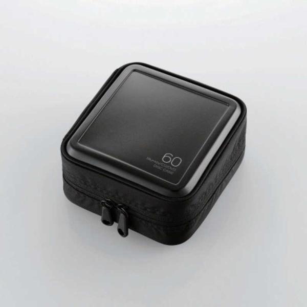 GR@ELECOM@60[ Blu-rayECDEDVDΉt@Xi[P[X(ubN)@CCD-HB60BK