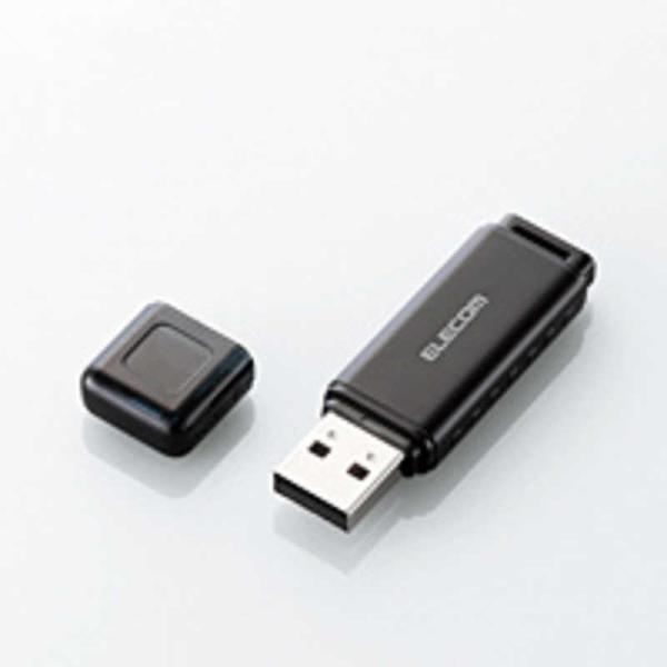 �G���R���@ELECOM�@USB�������[[16GB/USB2.0/�L���b�v��]�@MF-HSU2A16GBK