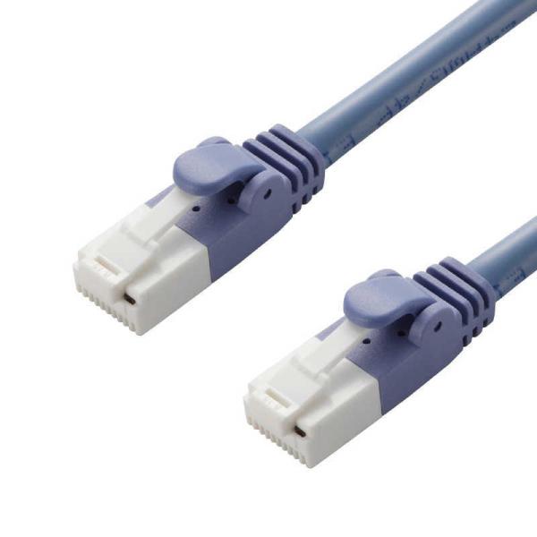 �G���R���@ELECOM�@�J�e�S���[5e�Ή� LAN�P�[�u�� (�u���[�E50m)�@LD-CTT/BU500