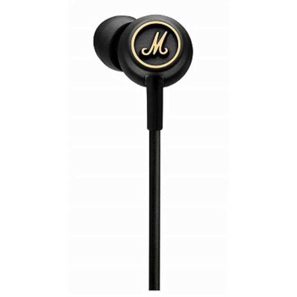 MARSHALL�@�C���z�� �J�i���^ �u���b�N&amp;�u���X [��3.5mm �~�j�v���O]�@MODE EQ BLACK AND BRASS