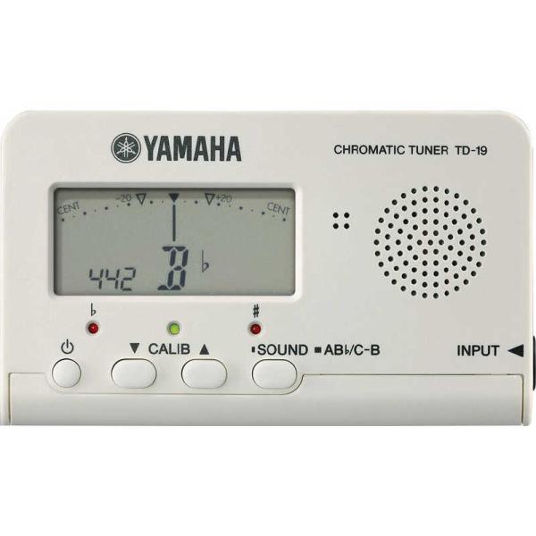 他サイト： ヤマハ　YAMAHA　クロマチックチューナー YAMAHA TD-19 WH YAMAHA　TD-19WHの商品画像
