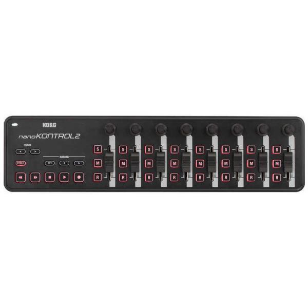 他サイト： コルグ　KORG　〔USB フィジカルコントローラー〕 nanoKONTROL2 ブラック　NANOKONTROL2BKの商品画像